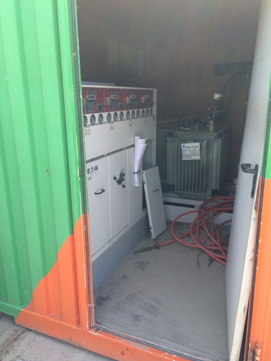 250 KVA Trafostation in container met RMU - eventueel verhuur | LV ...