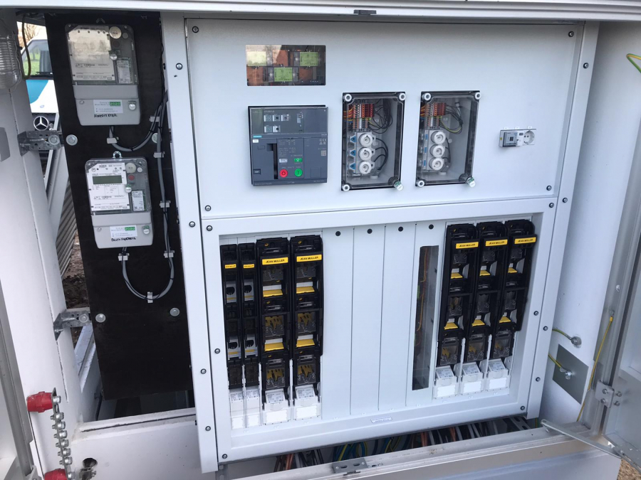 630 kVA transformator station compleet en nieuw